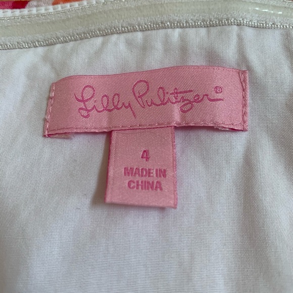 Like new! Lily Pulitzer strapless dress   Size s. - Picture 3 of 5